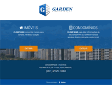Tablet Screenshot of gardenadm.com.br